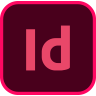 Logo of Adobe InDesign on a dark background