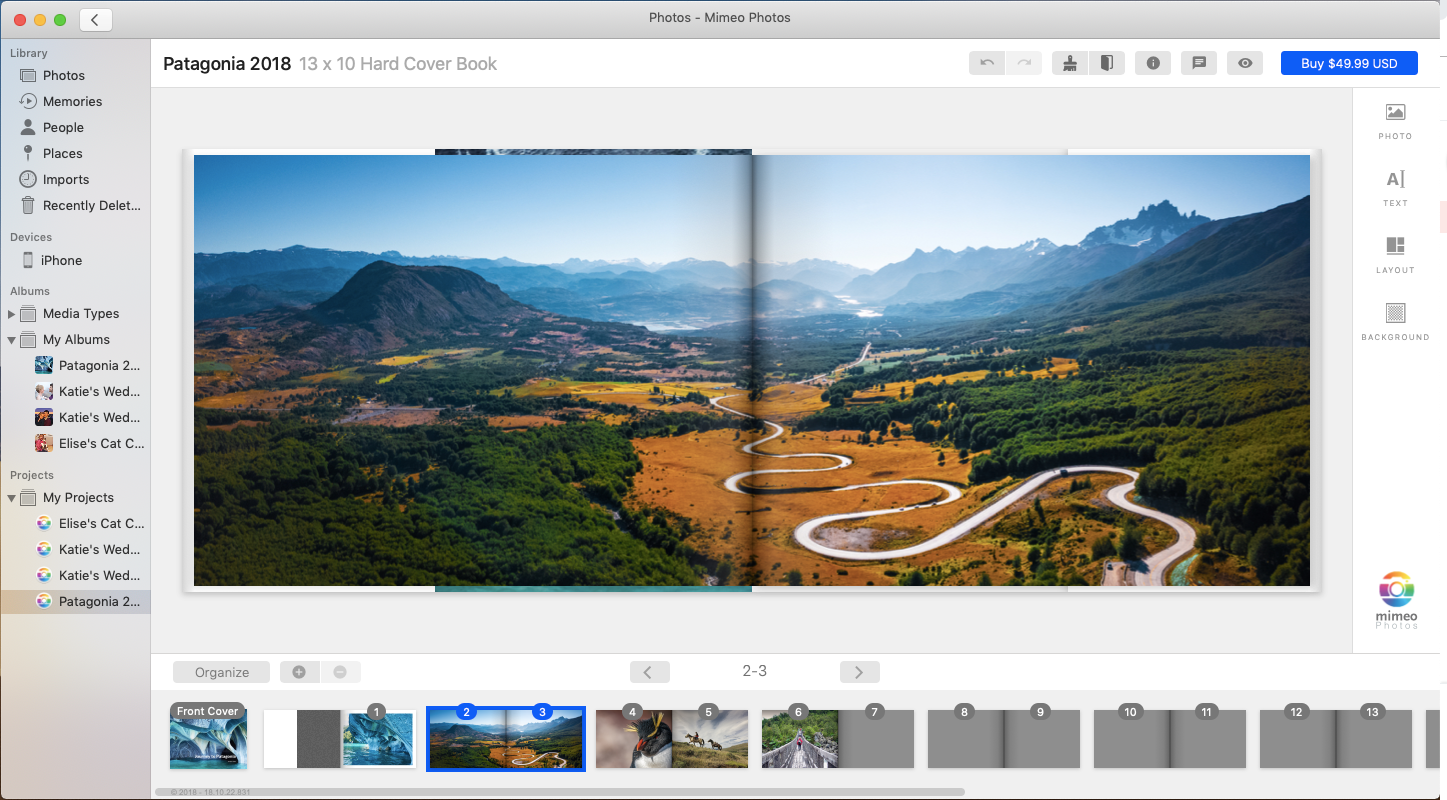 Make Apple Photo Books using Mimeo Photos' free app 
