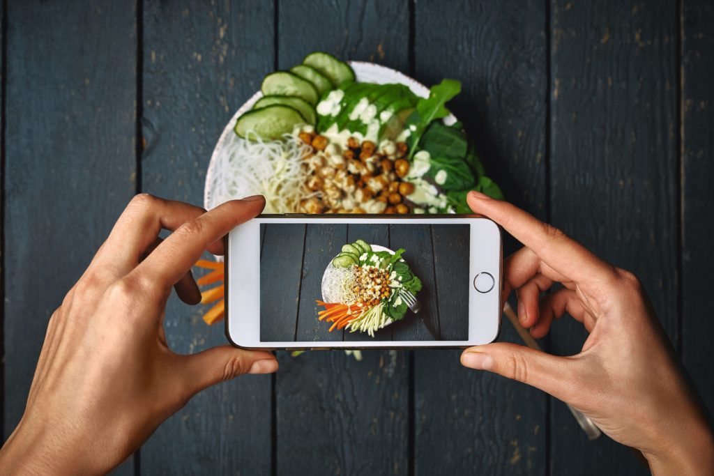 Get professional food photography shots using your iPhone