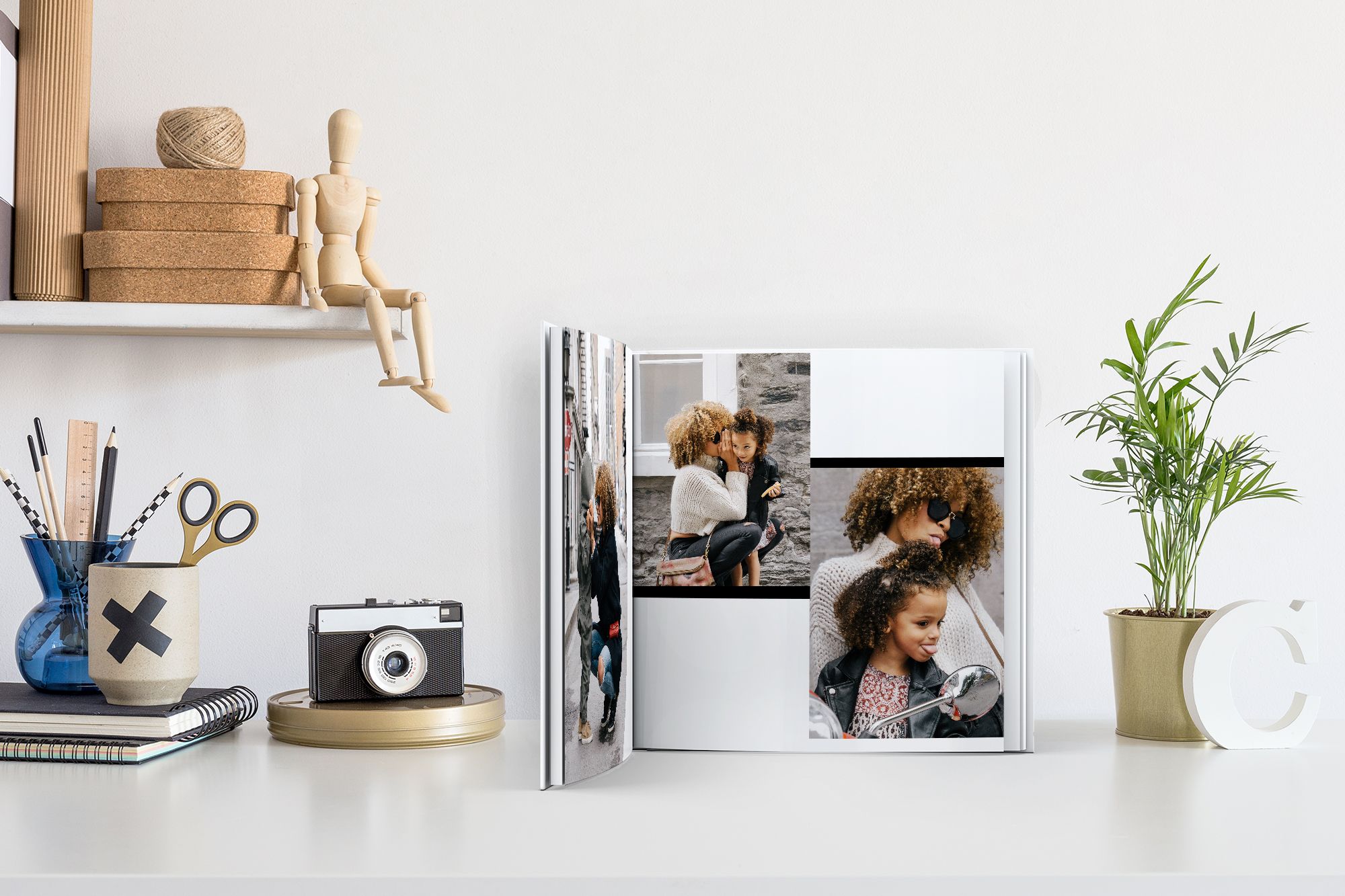 Use your own memories as a creative way to display photos