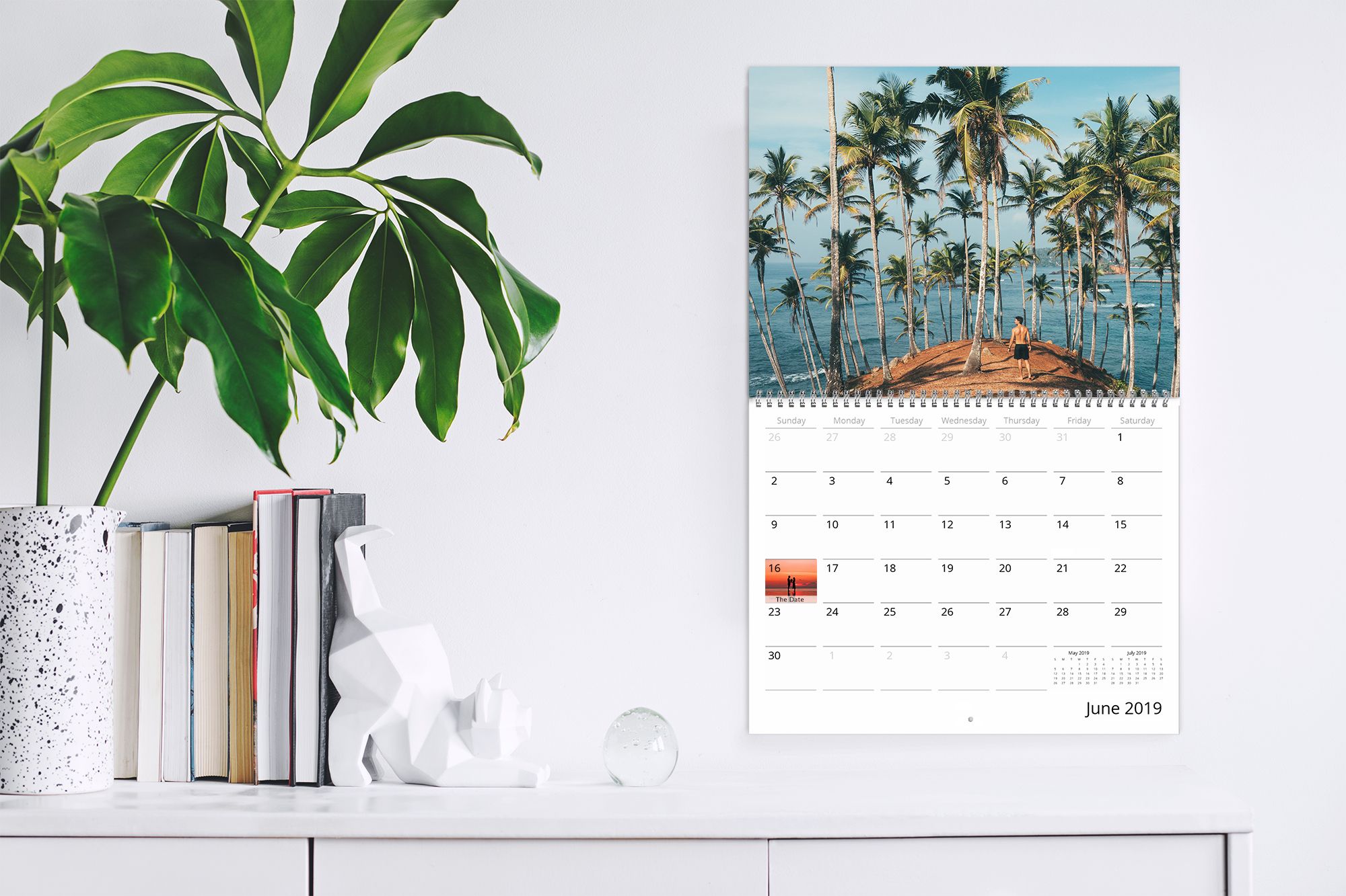 Calendars are a creative way to display your photos