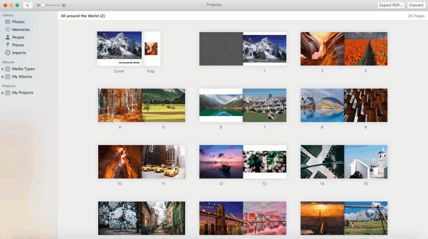 Use the Conversion Tool in Mimeo Photos 3.0.0