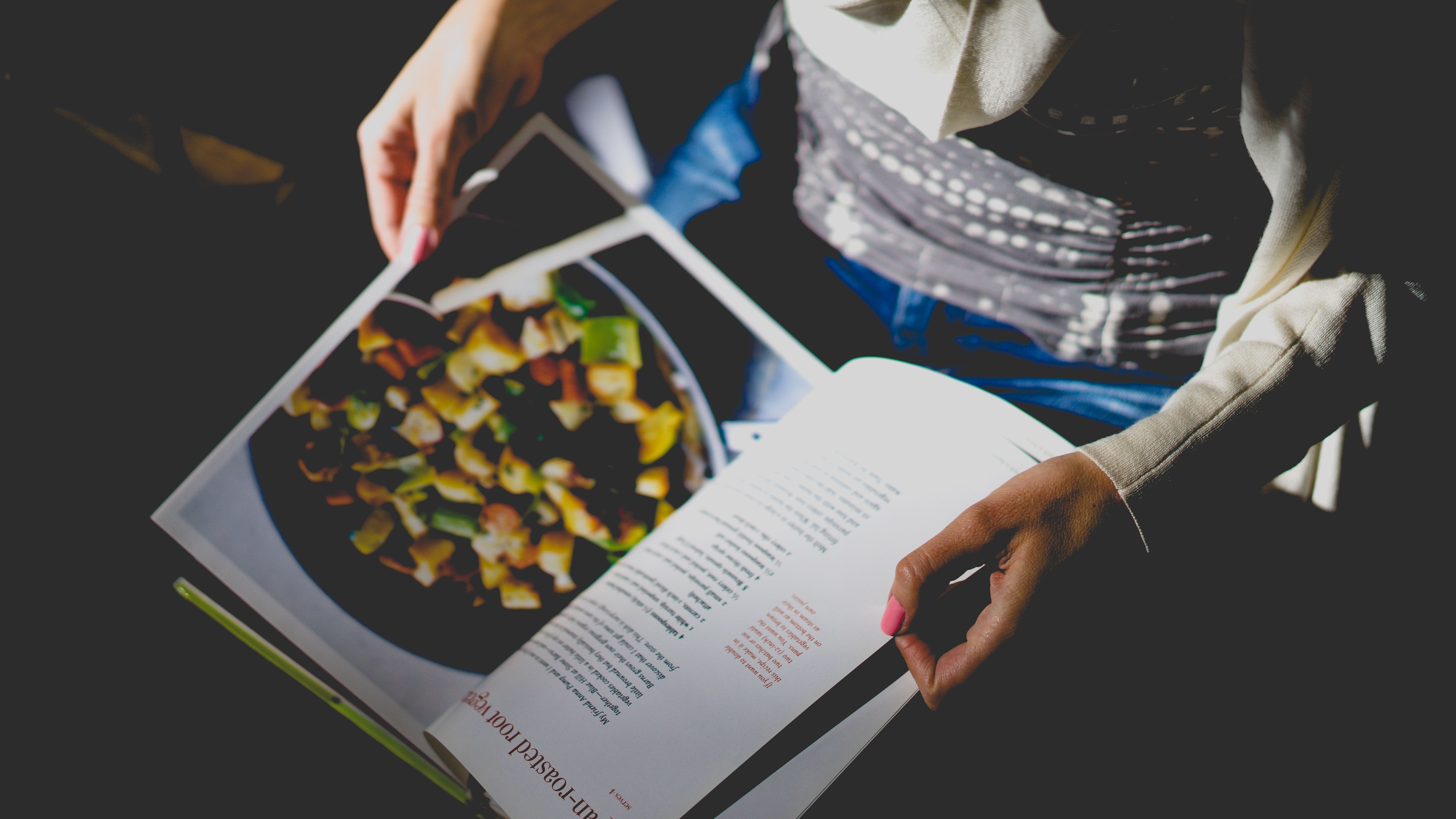 Recipes make a great mini photobook idea