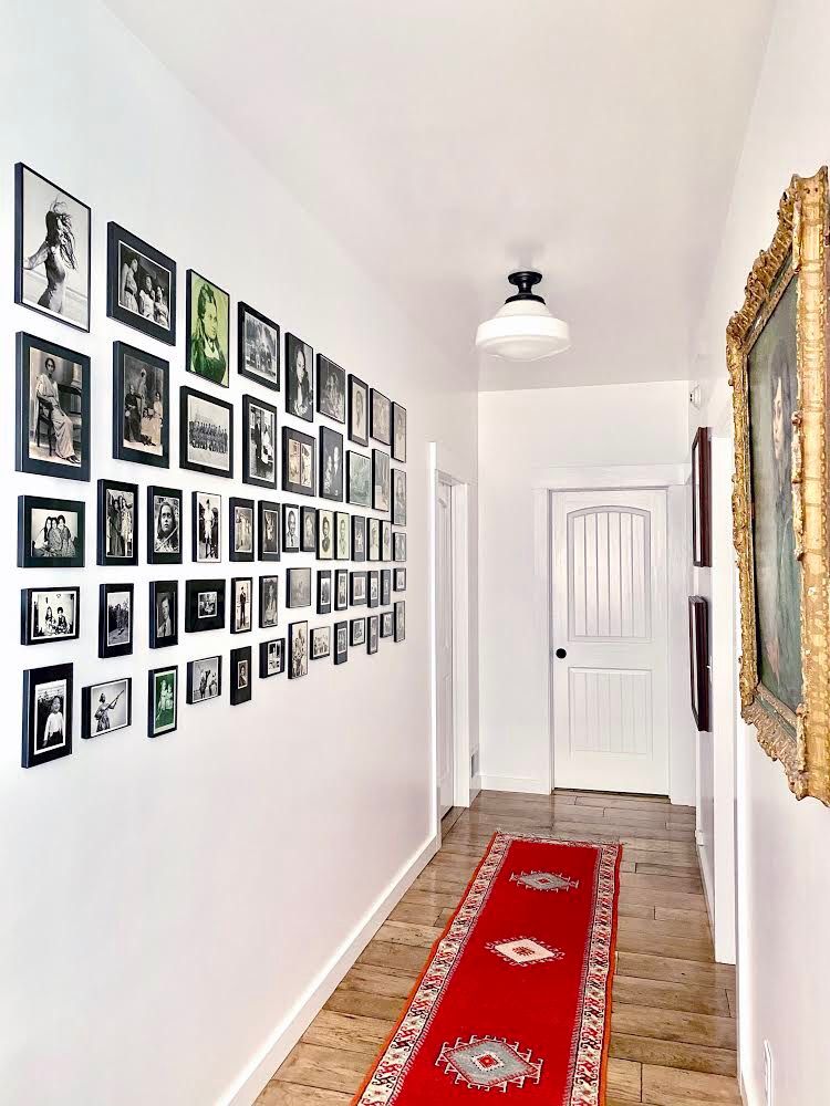 Honor the places and the people that brought you to today with a gallery wall
