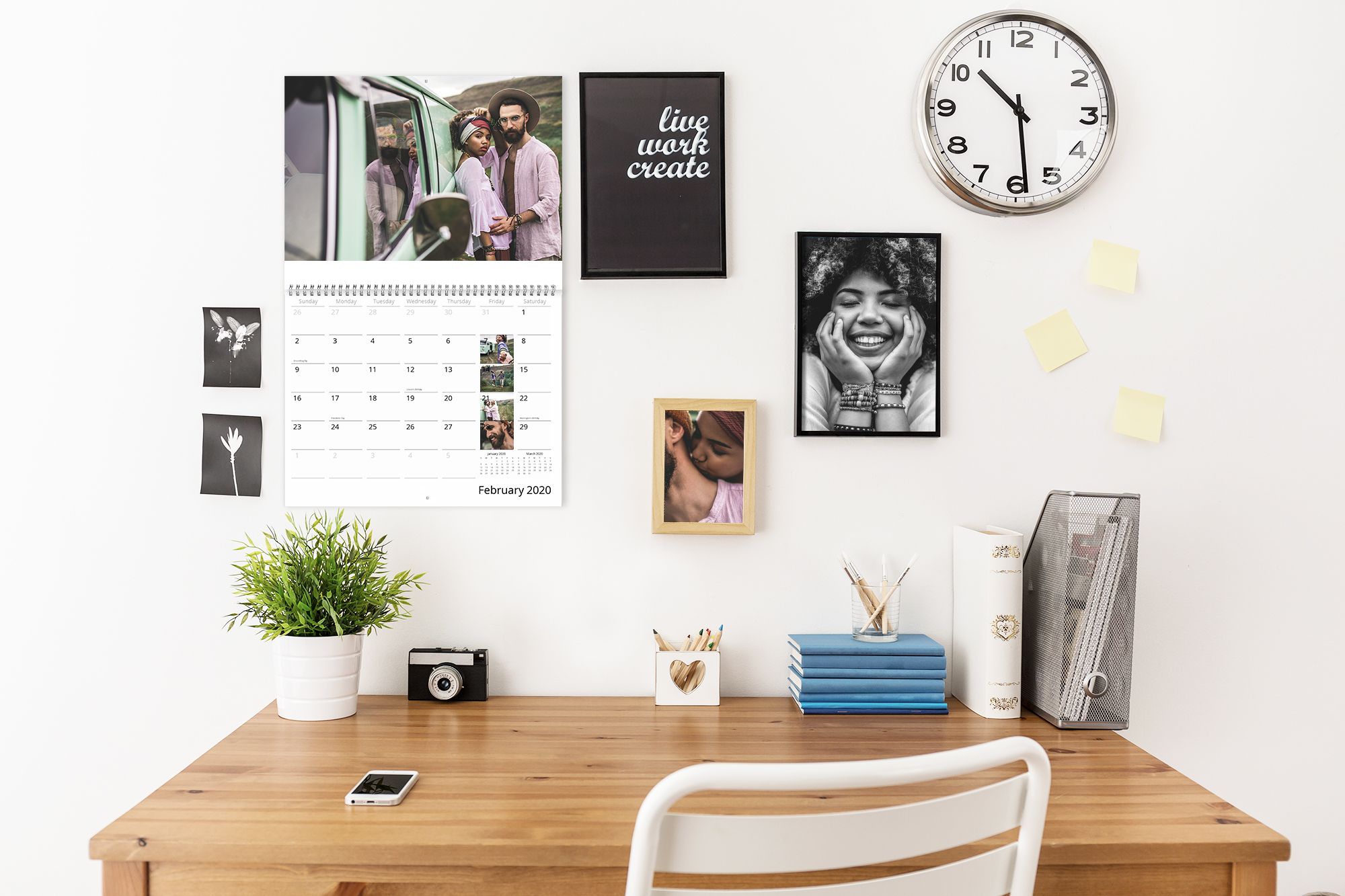 Say "I love you" every week with a photo calendar as a gift