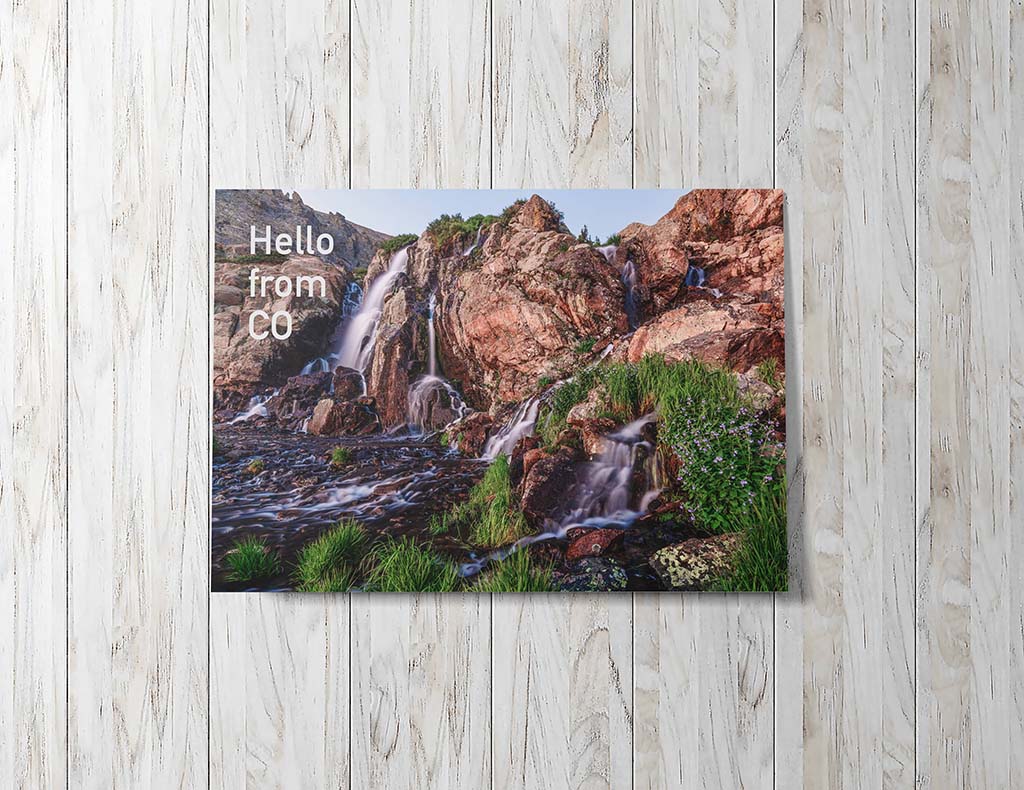 Turn your summer photography into a cutom photo card