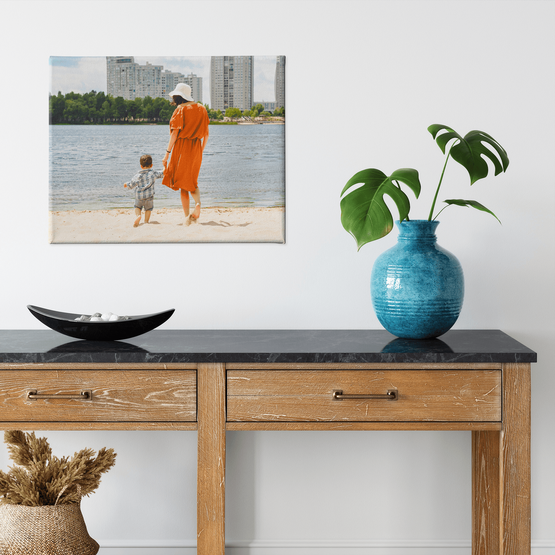 Warm up your space with a canvas photo print from your summer adventures