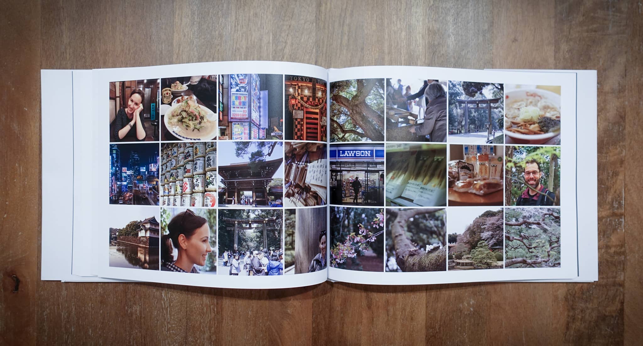 Jim S. makes a photobook of his B roll shots from his travels