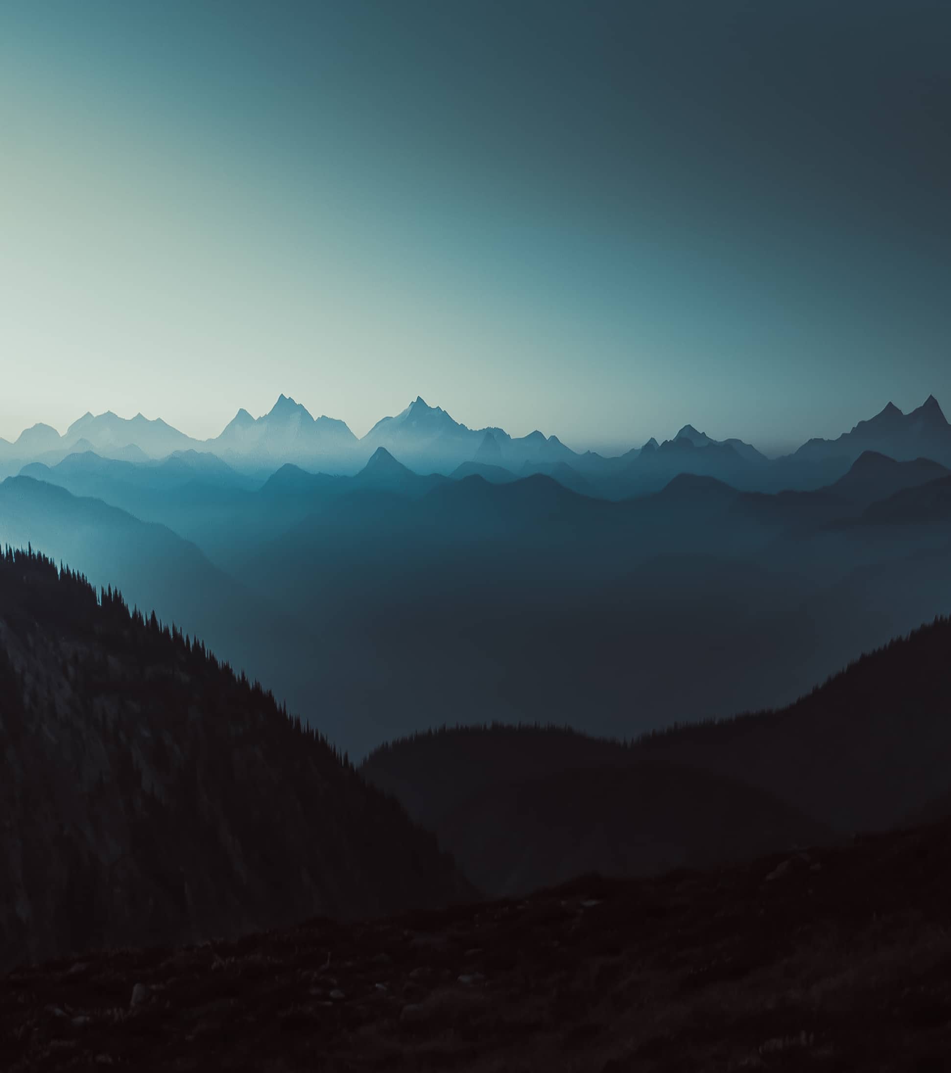 Mountain Layers by Jordan McGarth