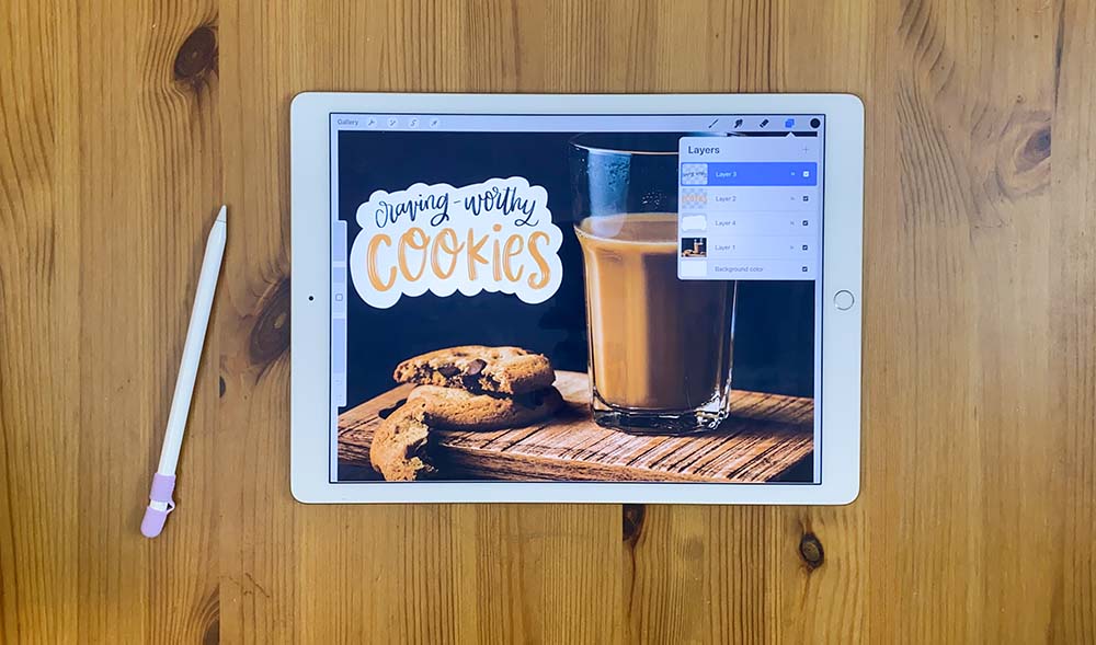 Create your own handlettered sticker to overlay on your photos to create a one-of-a-kind photobook.
