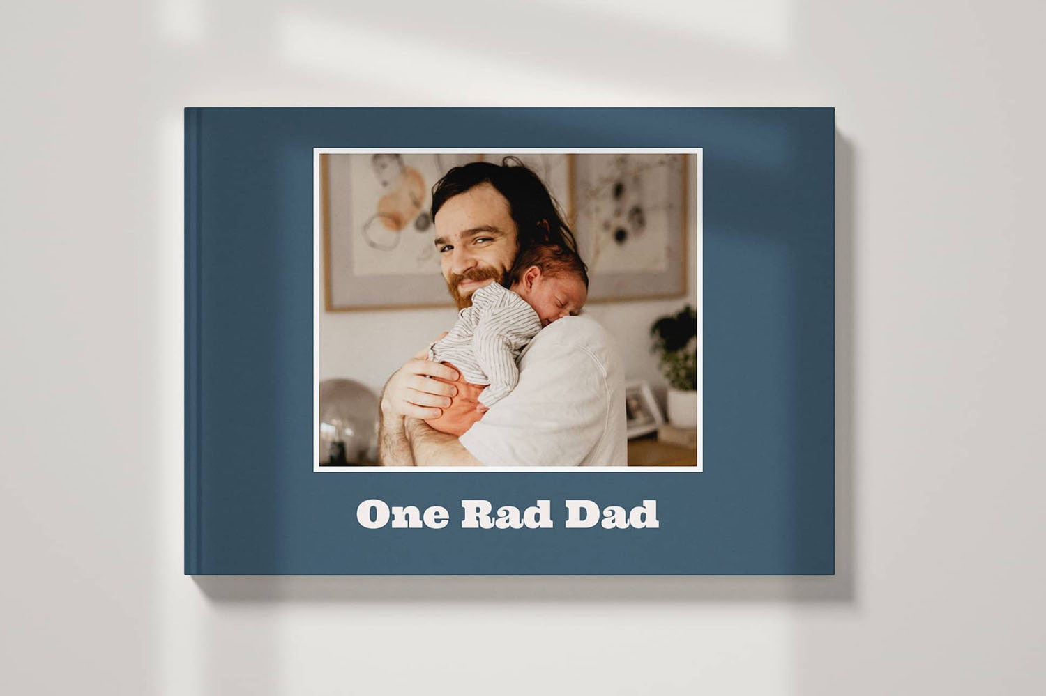 Customized photo book for Father's Day
