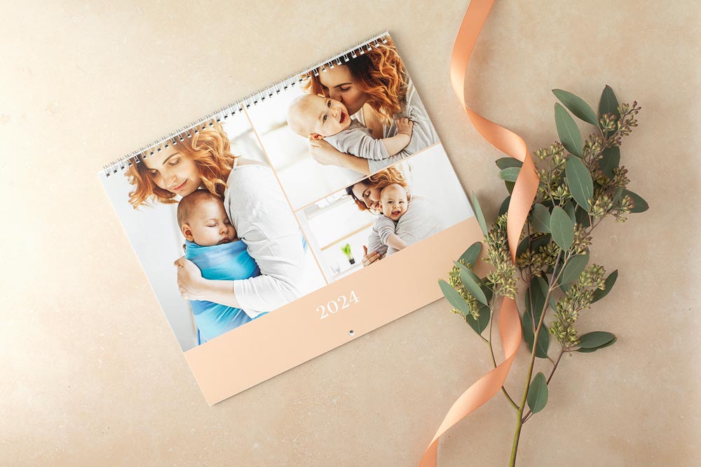 A photo calendar makes a fantastic customizable Mother's Day gift.